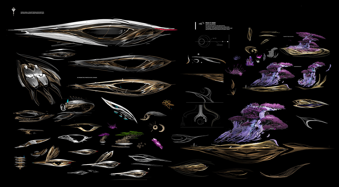 staratlasgame Conceptdesign conceptart design gold 3dprint jewelry Jewellery automotive   ogrika