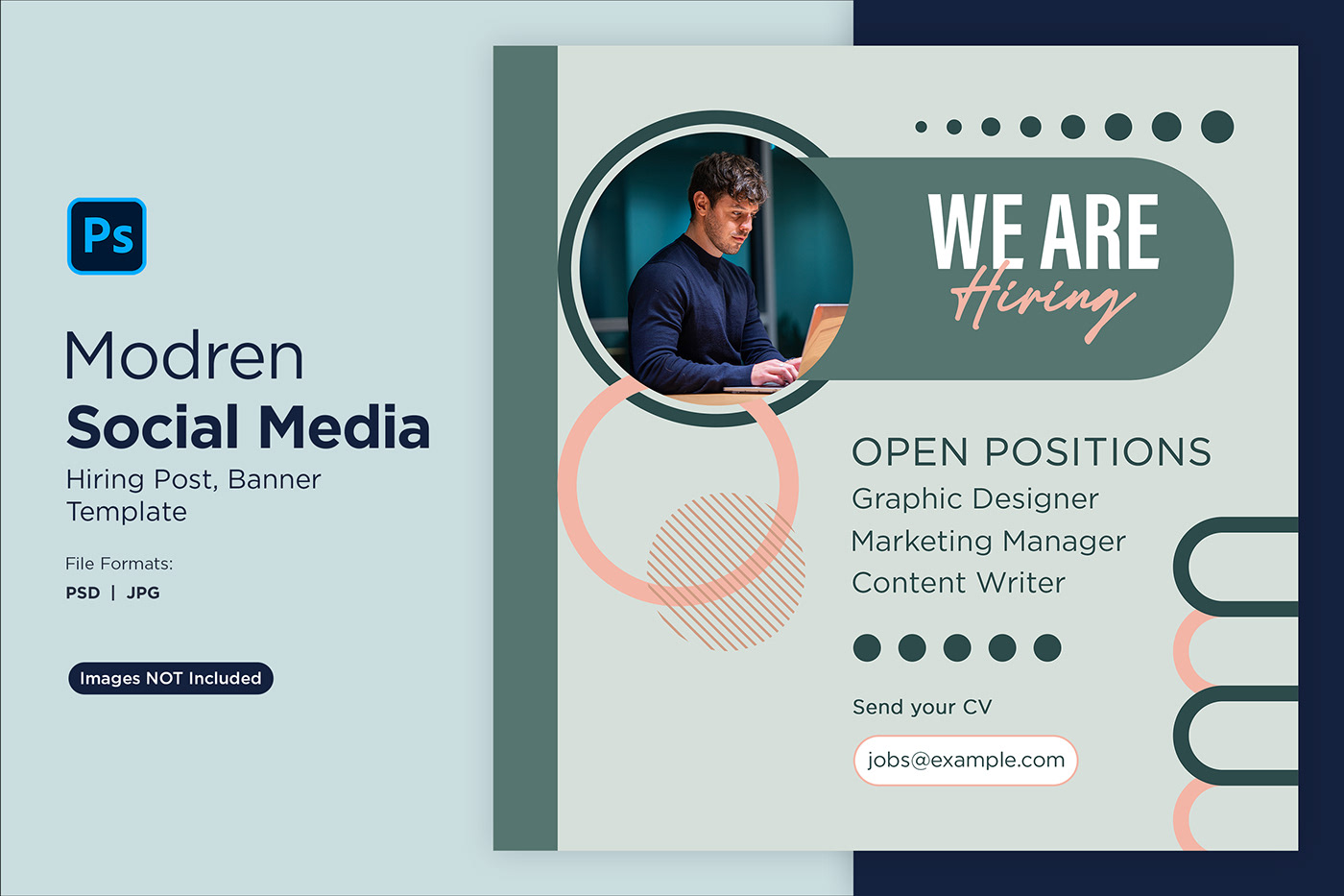 we are hiring Social media post template photoshop hiring job Resume Curriculum Vitae