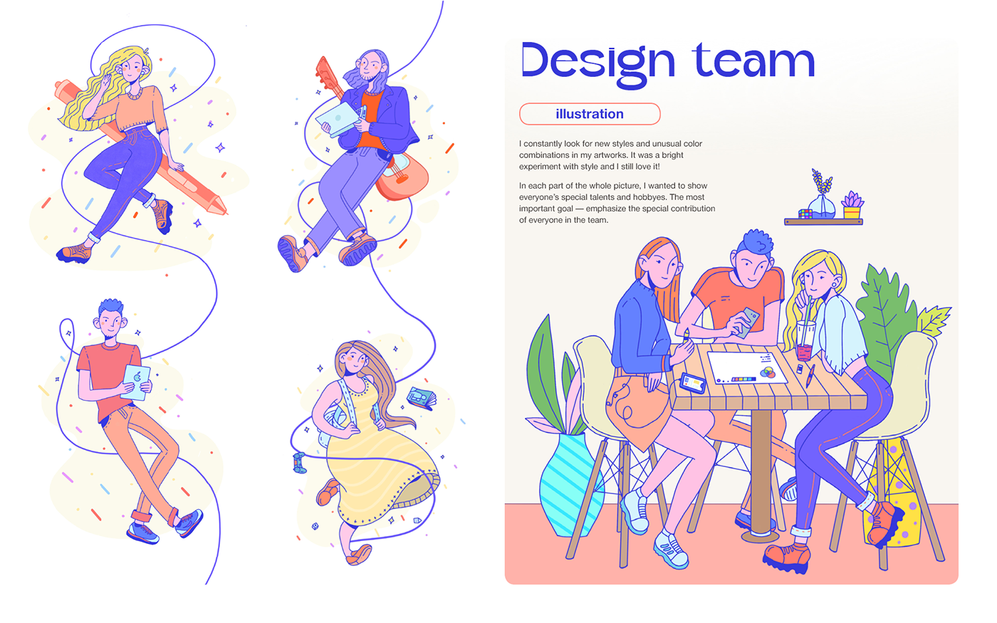 design tem illustrative series