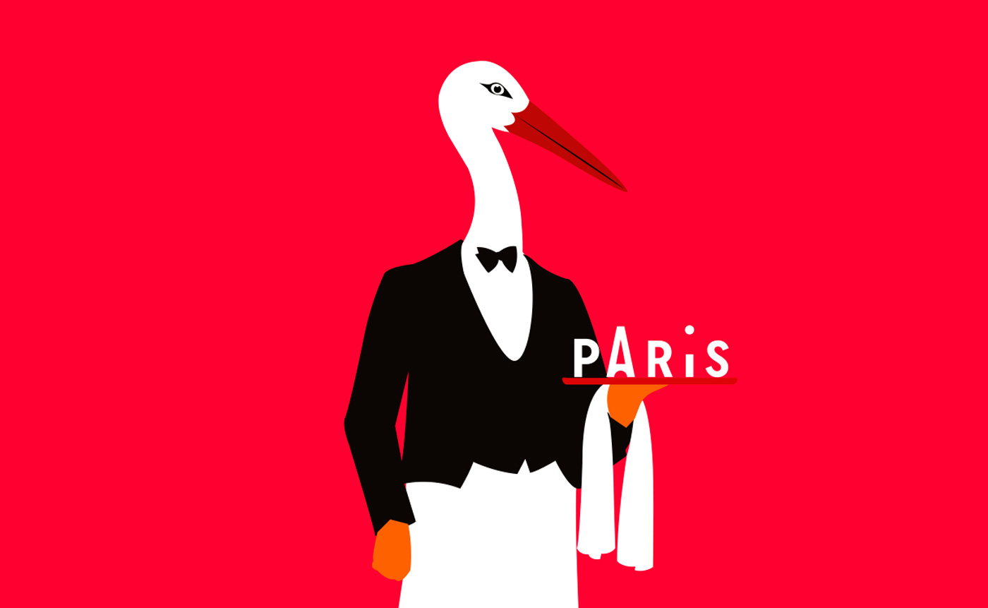 tourism Tourisme Paris City branding minimal Logotype flat design colorful modernist agca