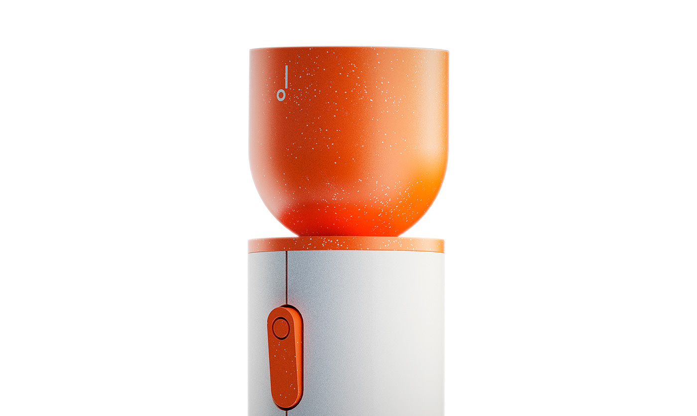 design lighting product productdesign torch light orange Behance industrialdesign Lamp