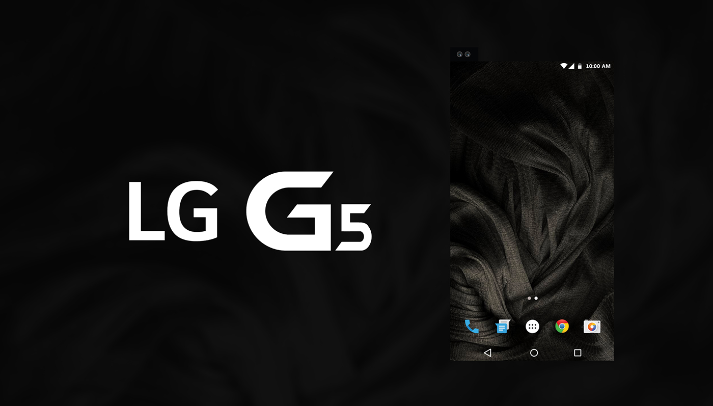 LG G5 DBS DESIGNING DBS DESIGNING TEAM DBS TEAM concept phone product design  phone design branding 