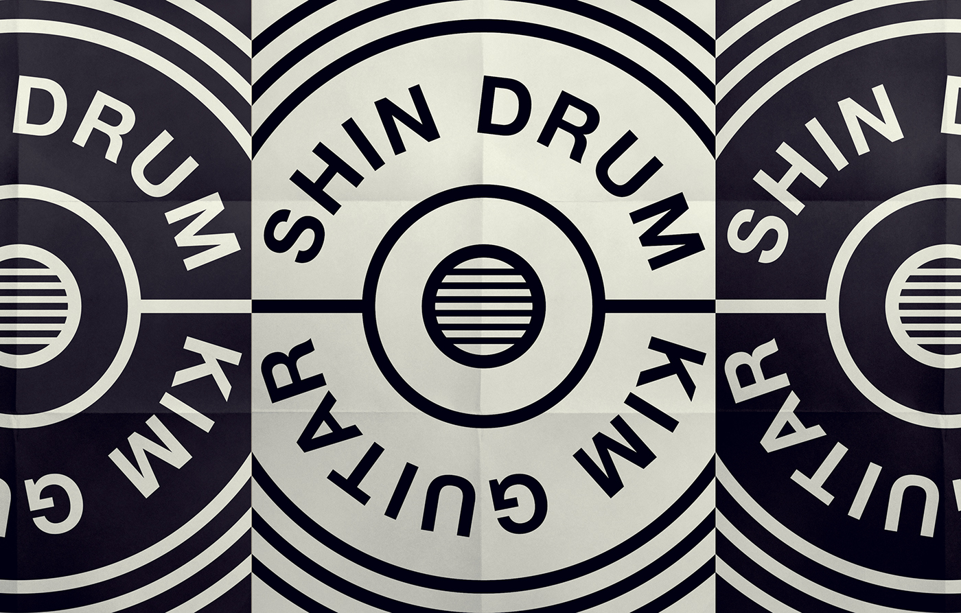 drum musicians circle guitar black and white band record pictogram cap new era cap logo canvas bag
