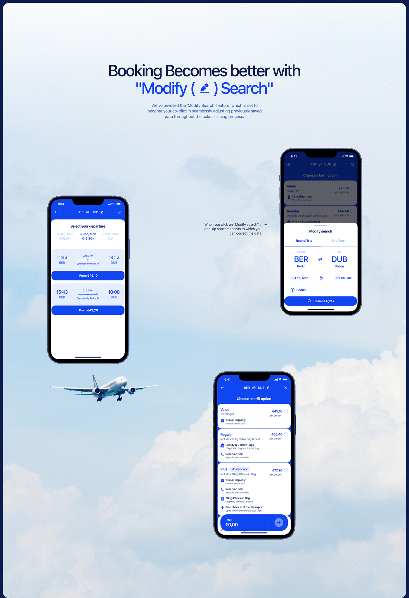 app design Clean Design Airlines Ryanair redesign application ui design ui ux Mobile app Case Study