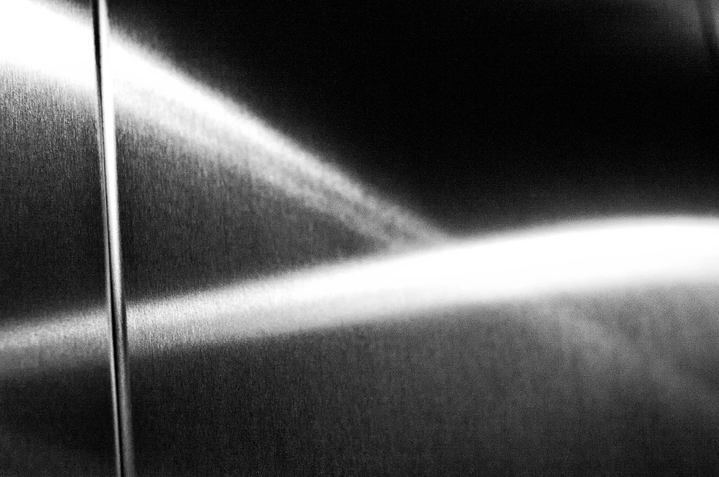 abstract black & white light reflection