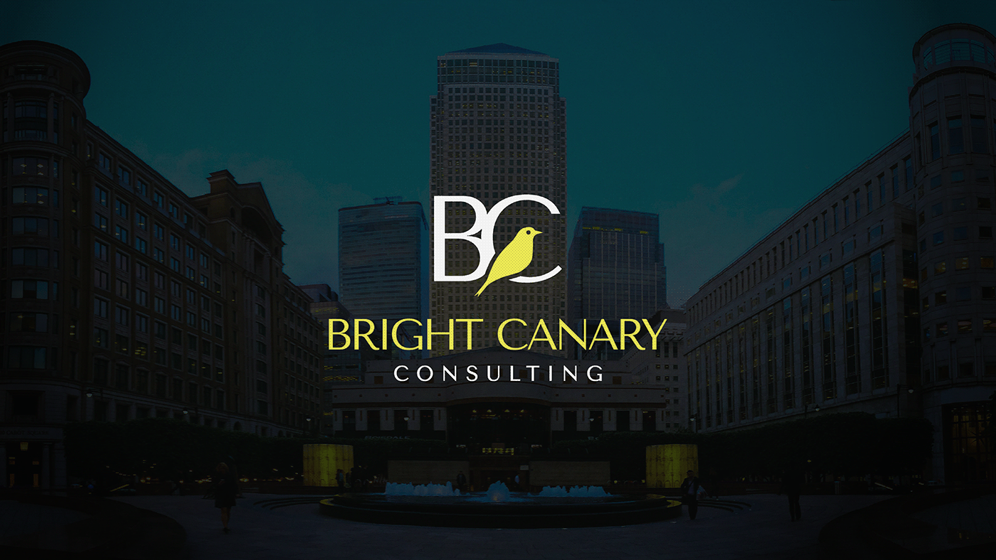 Bright Canary Consulting Logo and Branding Design