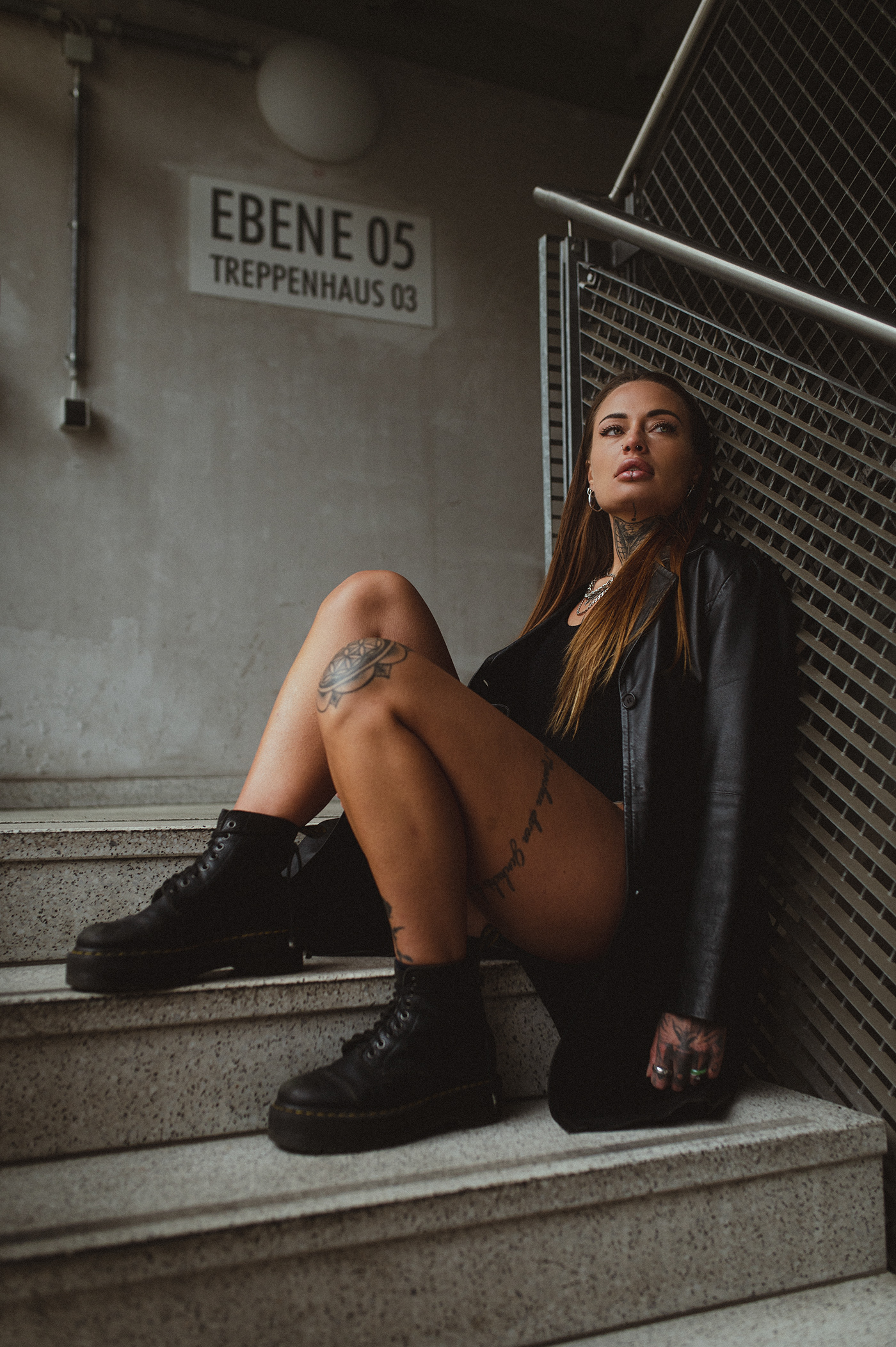 berlin girls inked inkedgirl model photographer photoshoot portrait Retro shooting