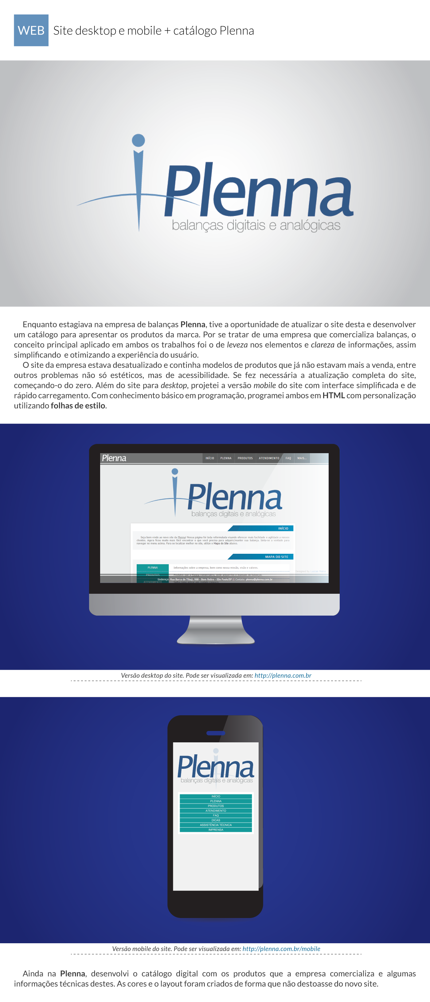 site catalogo Web Catalogue editorial Plenna