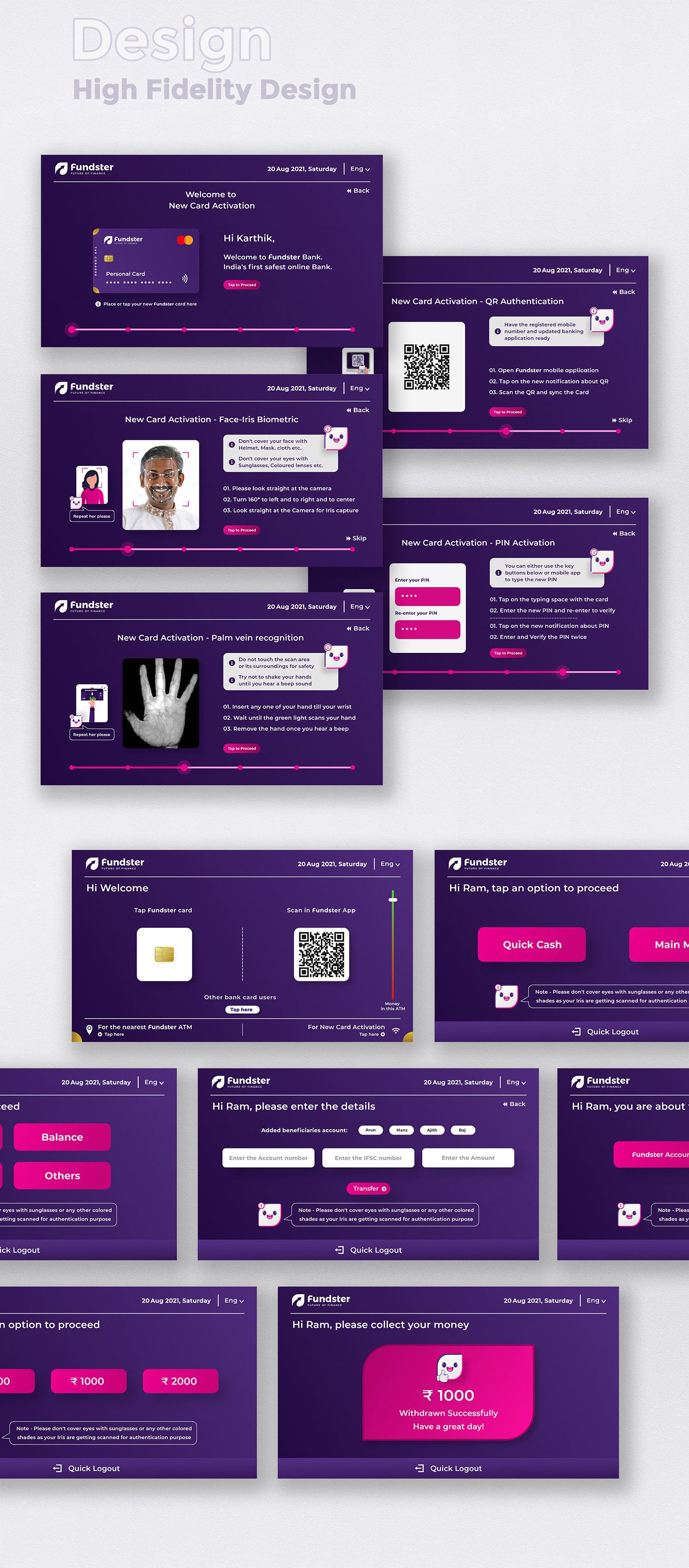 adobexd ATM REDESIGN graphicdesign interactiondesign landing page productdesign uidesign uiux UserExperience uxdesign