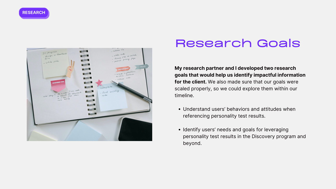 career coaching Case Study Data Education User research