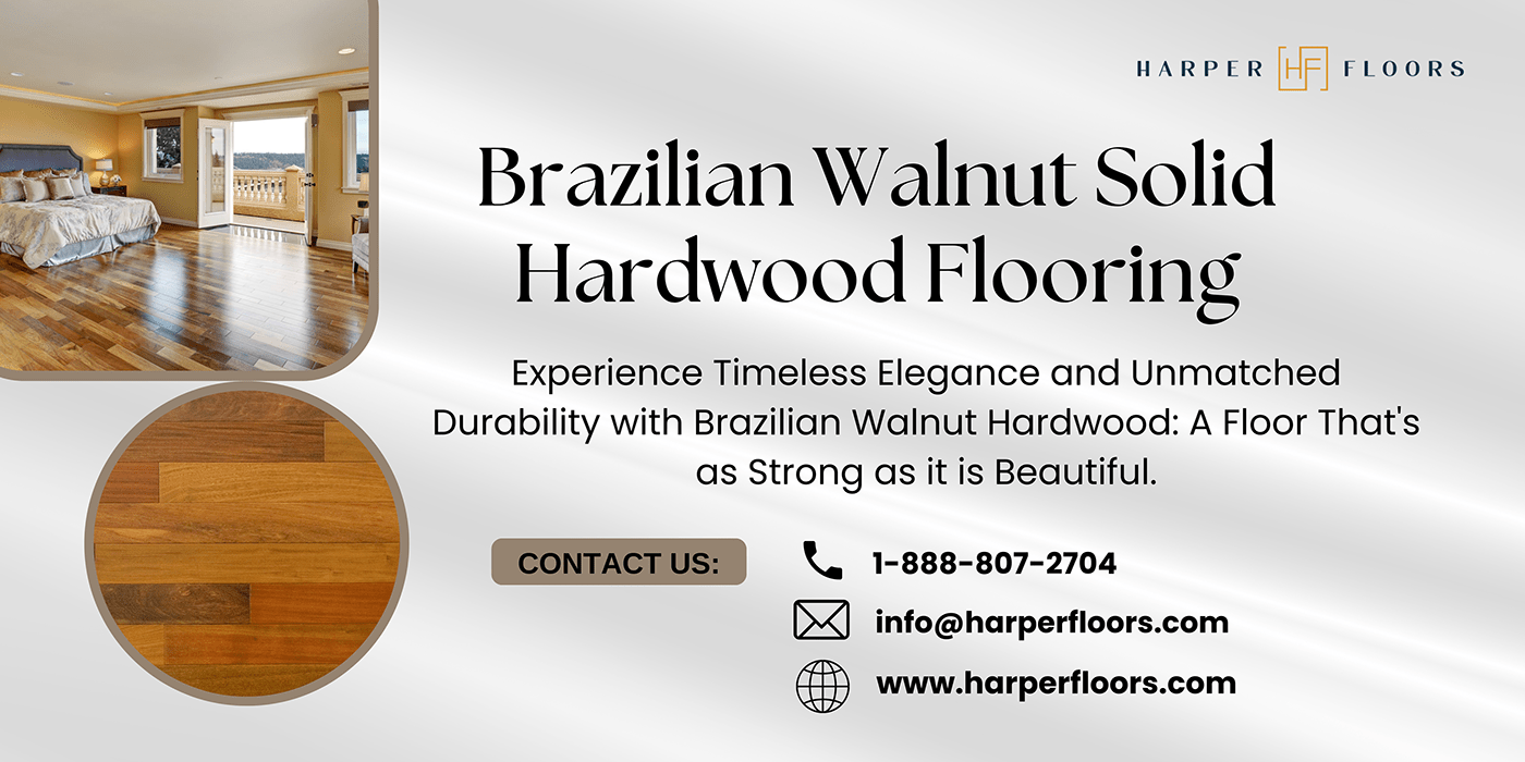 brazilian walnut  harper floors solid hardwood flooring