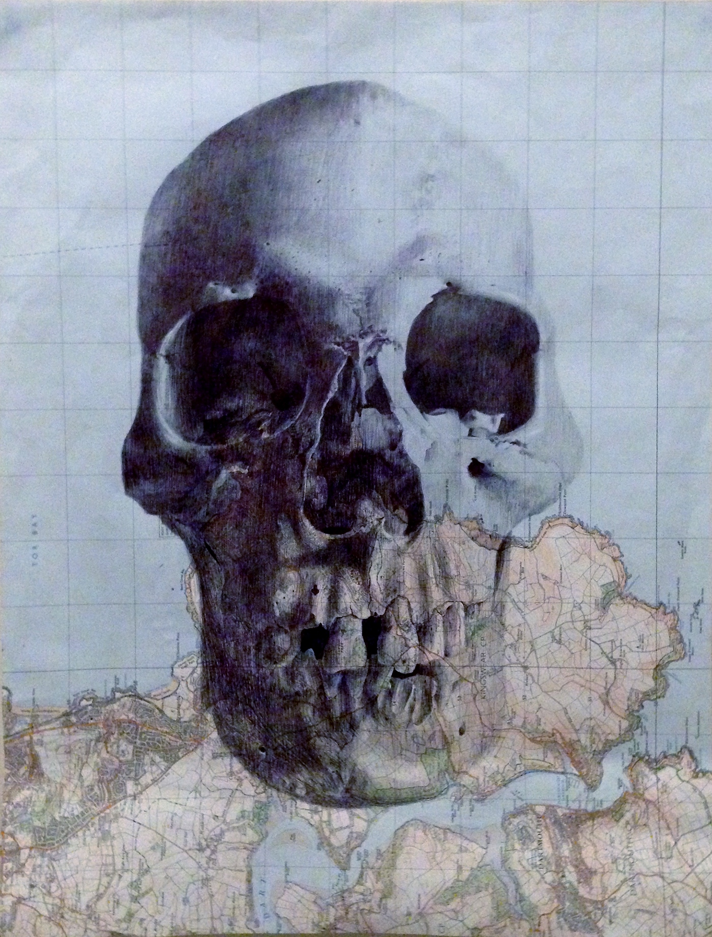 anxiety portait Realism realismpotrait water aliceinwonderland Madhatter skull johnnydepp SHOWER