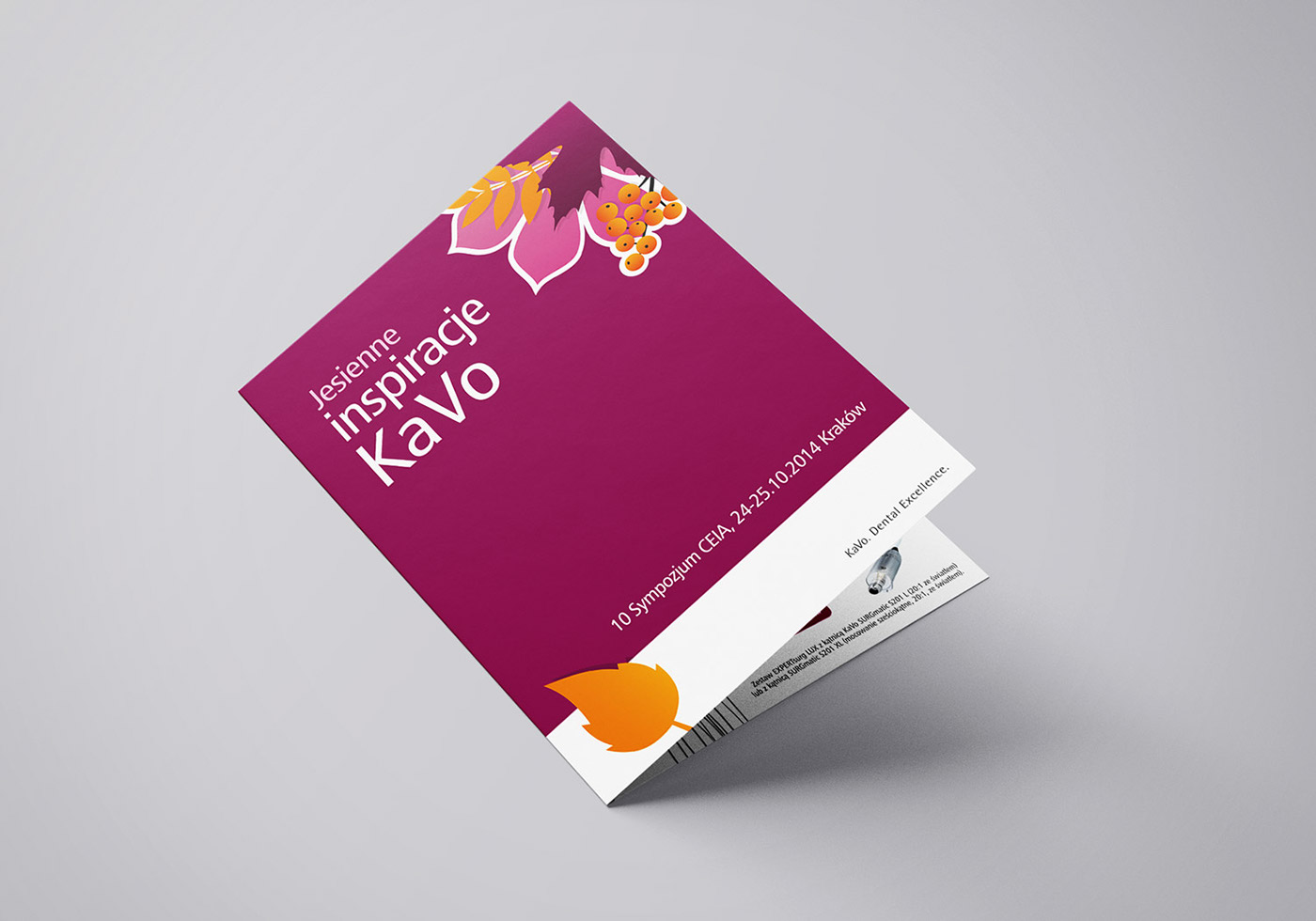 kavo inspirations autumn brochure leaflet print kaboomdesign