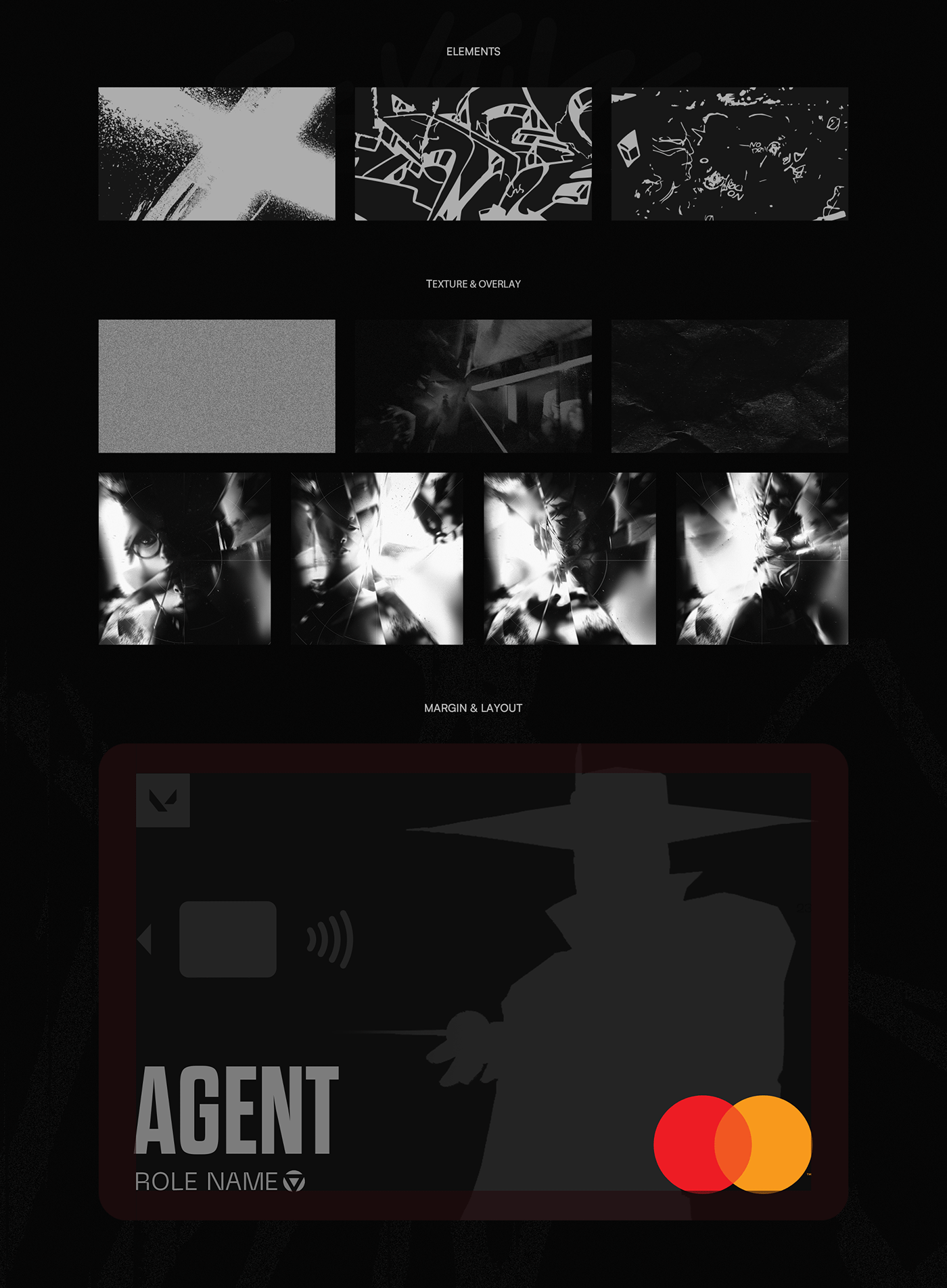Valorant esports mastercard credit card Bank Gaming game design visual identity Social media post