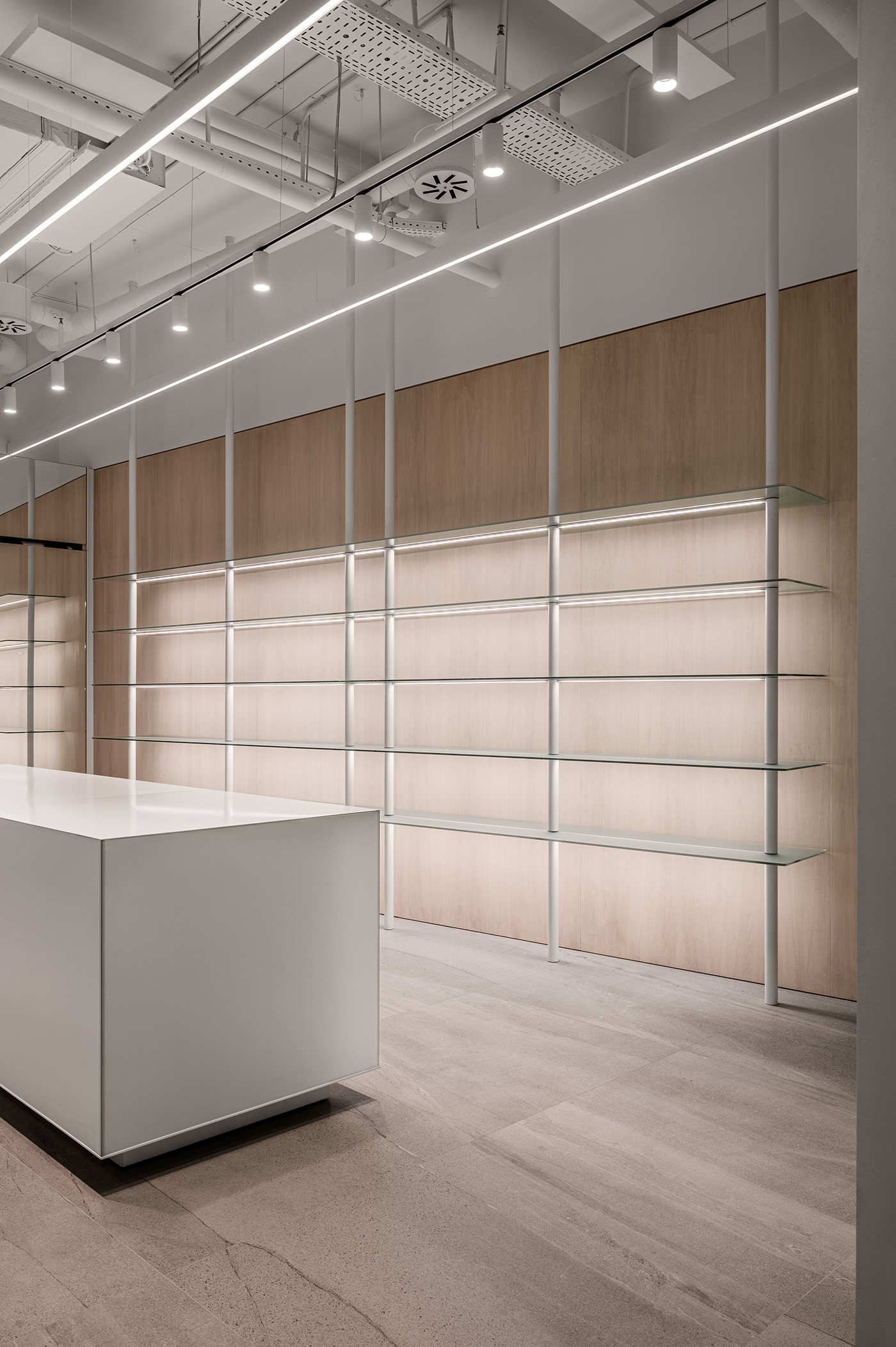 apple design Interior interior design  light MacPaw minimal Minimalism White wood