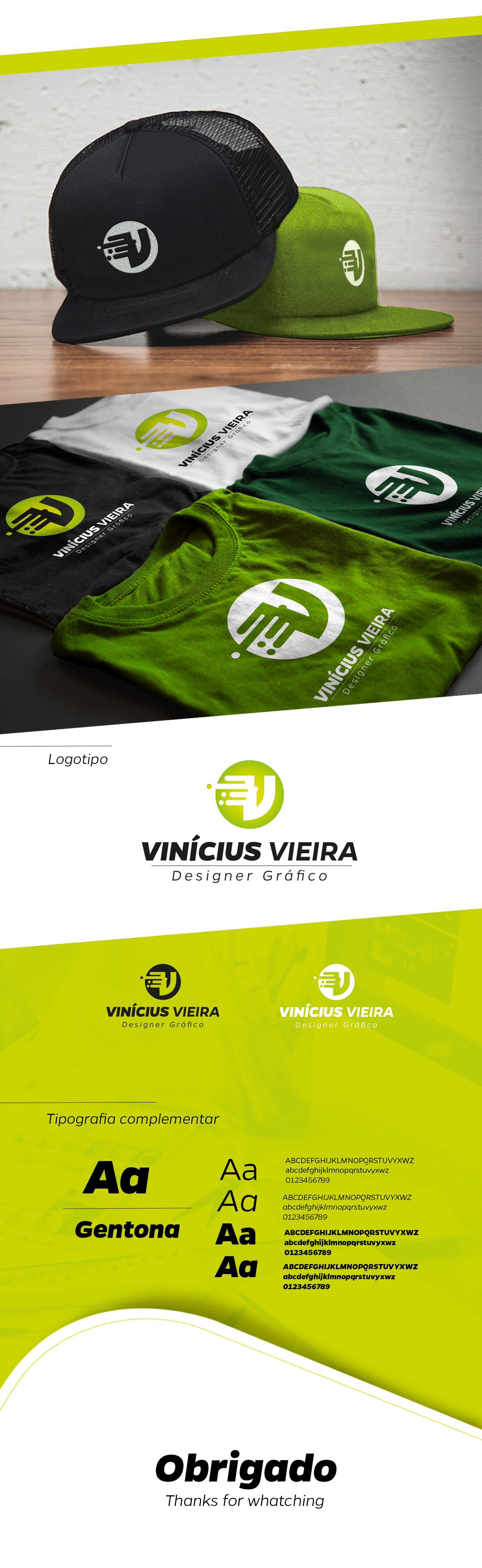 kv identidade visual brand marca Logotipo freela Verde manual de