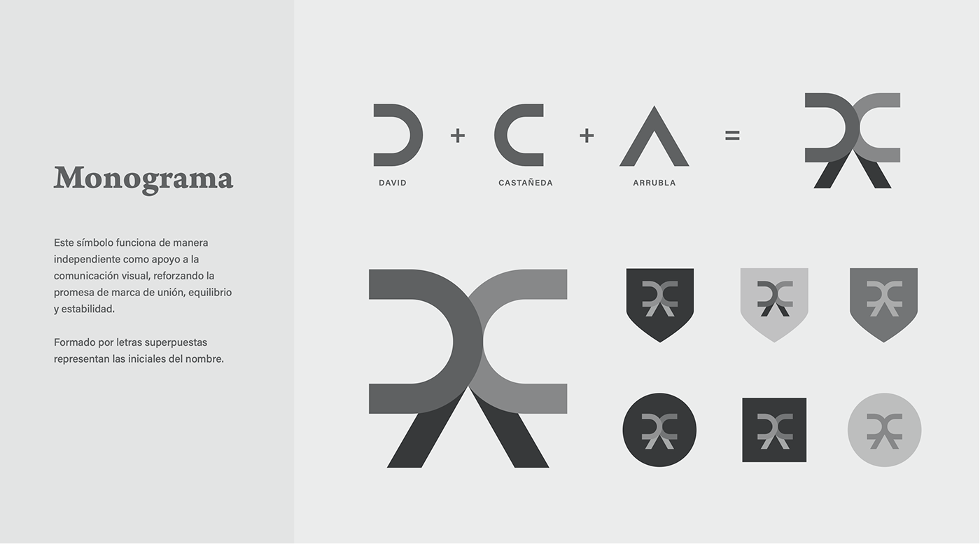 abogados logo brand identity Logo Design visual identity brand identity monogram branding  Logotype