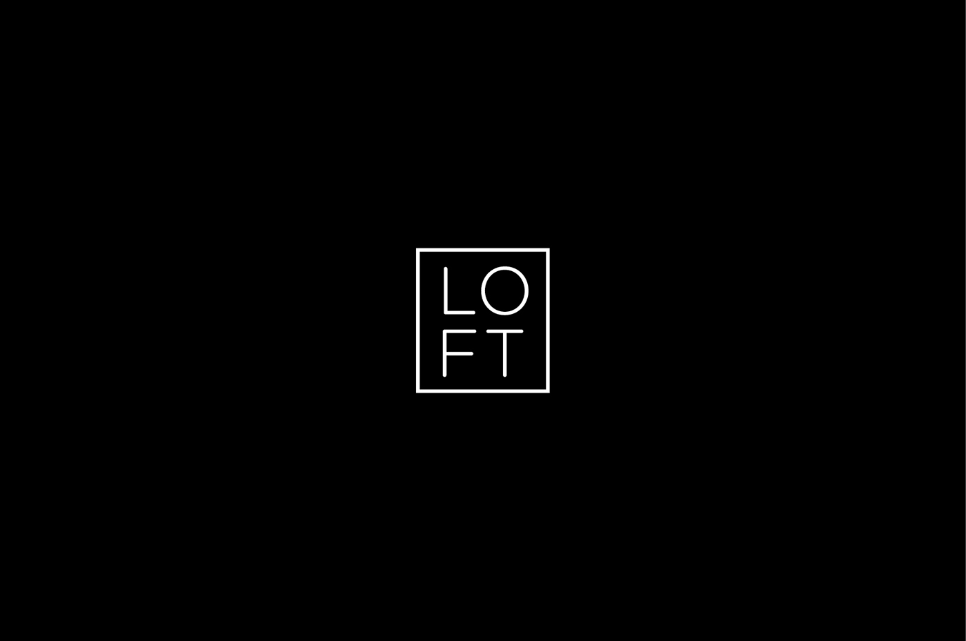 Interior designers logos identity minimal LOFT company design logo London
