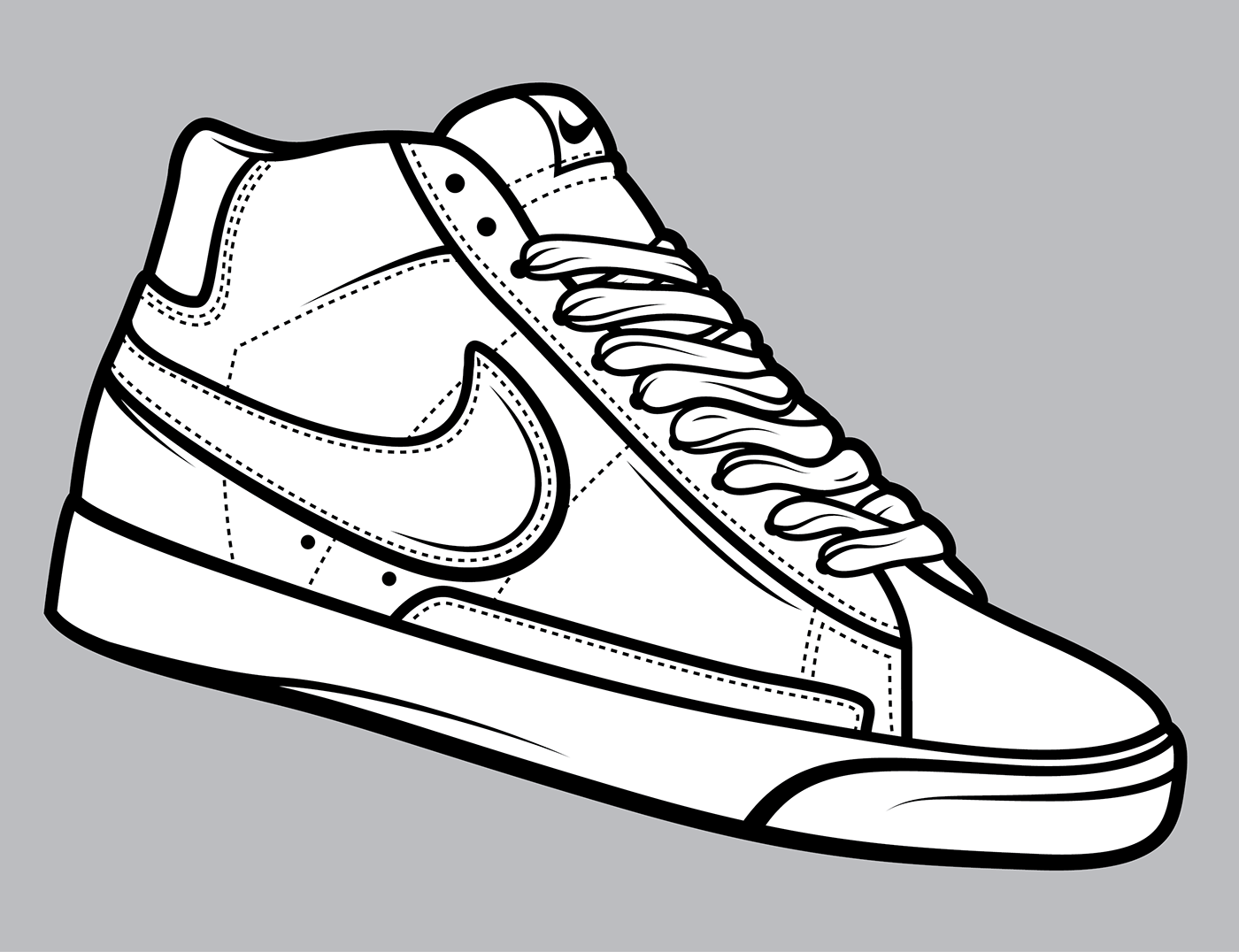 NIKE Blazer Edit on Behance