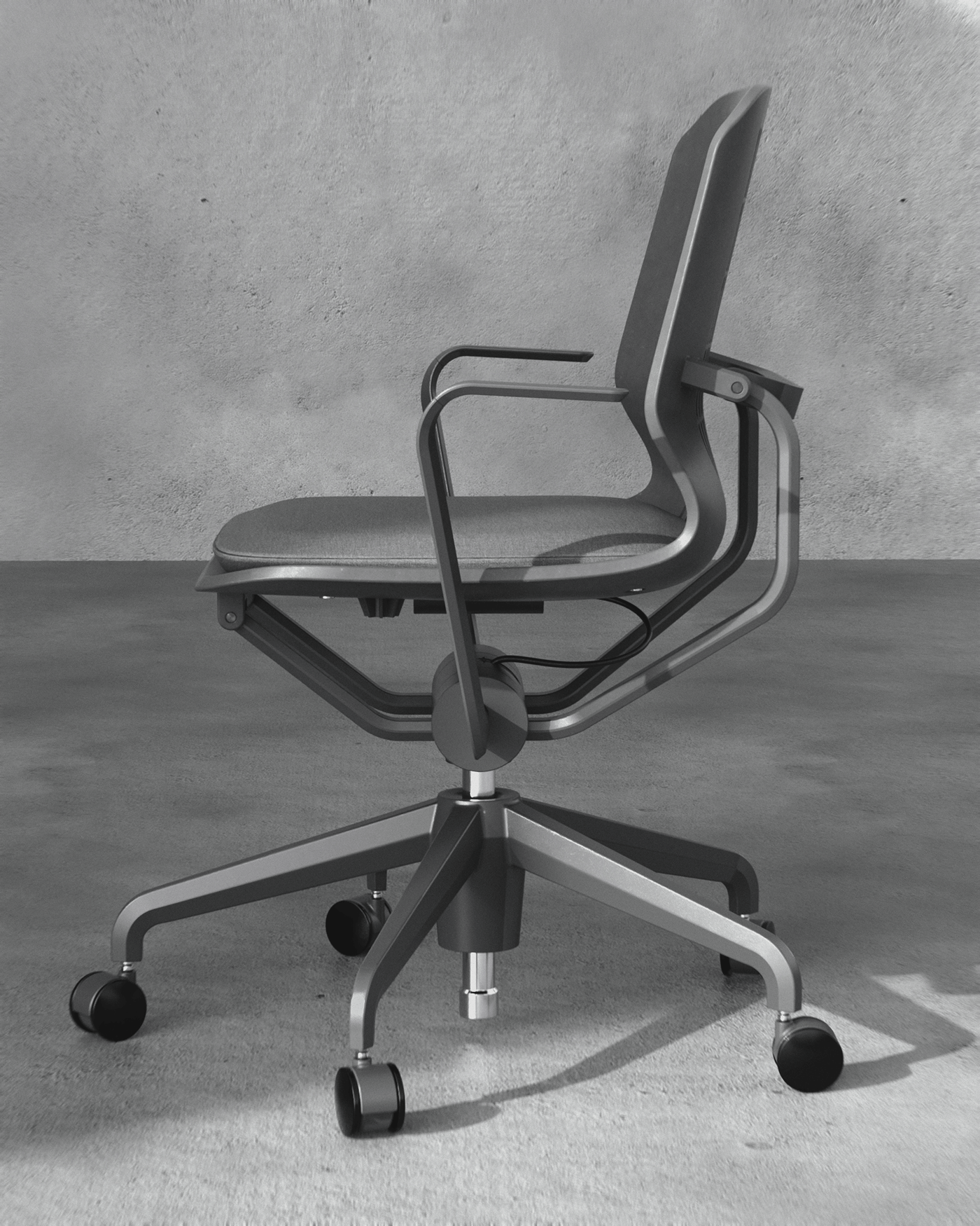 chair furniture Office Vitra concept Digital Art  knoll sculpture architecture interior design 