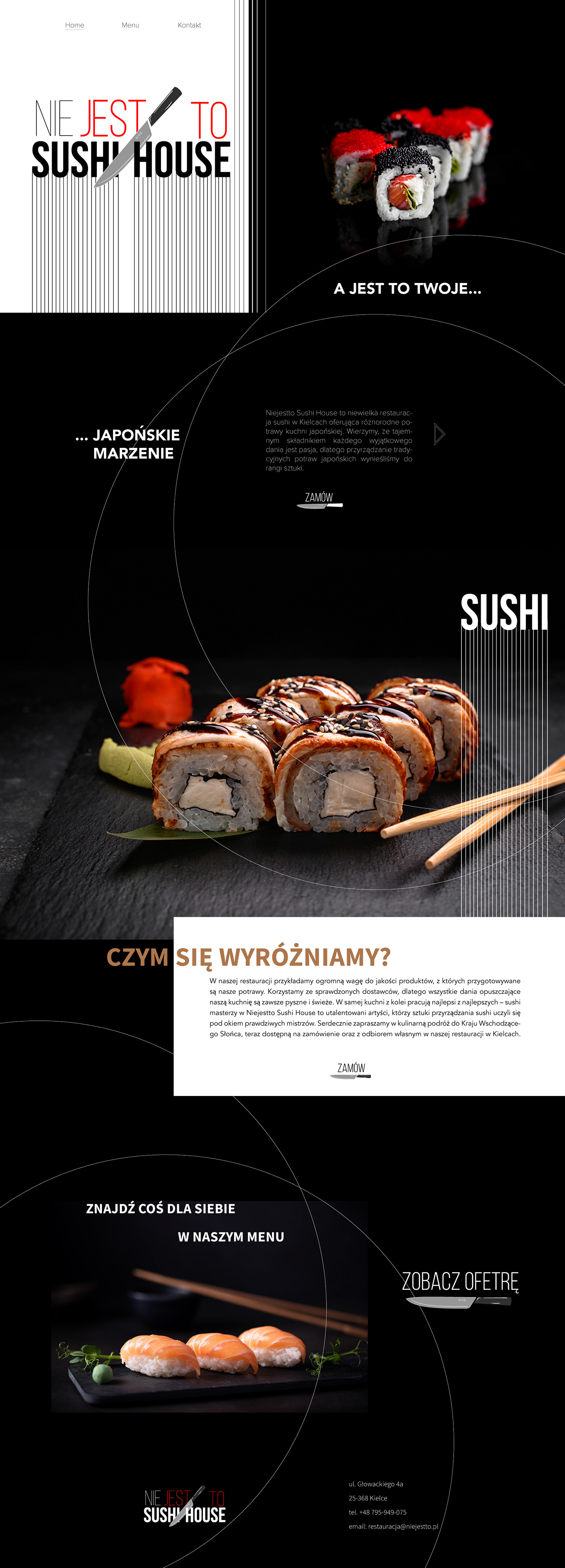 Sushi Web branding  logo Web Design  суши лого