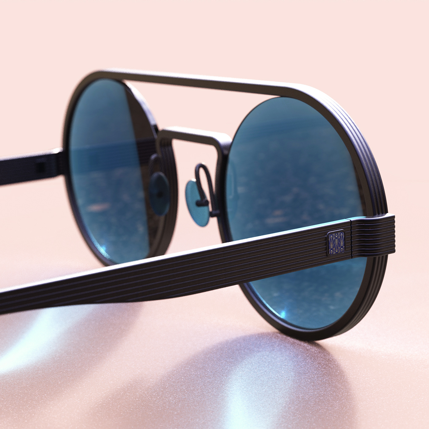 eyewear industrial design  keyshot Render Sunglasses