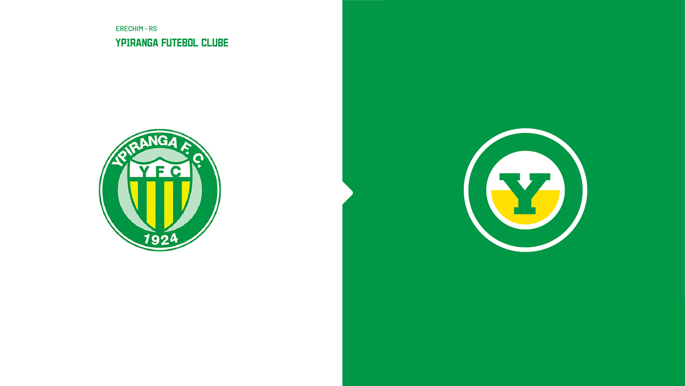 Redesign of Ypiranga Futebol Clube crest