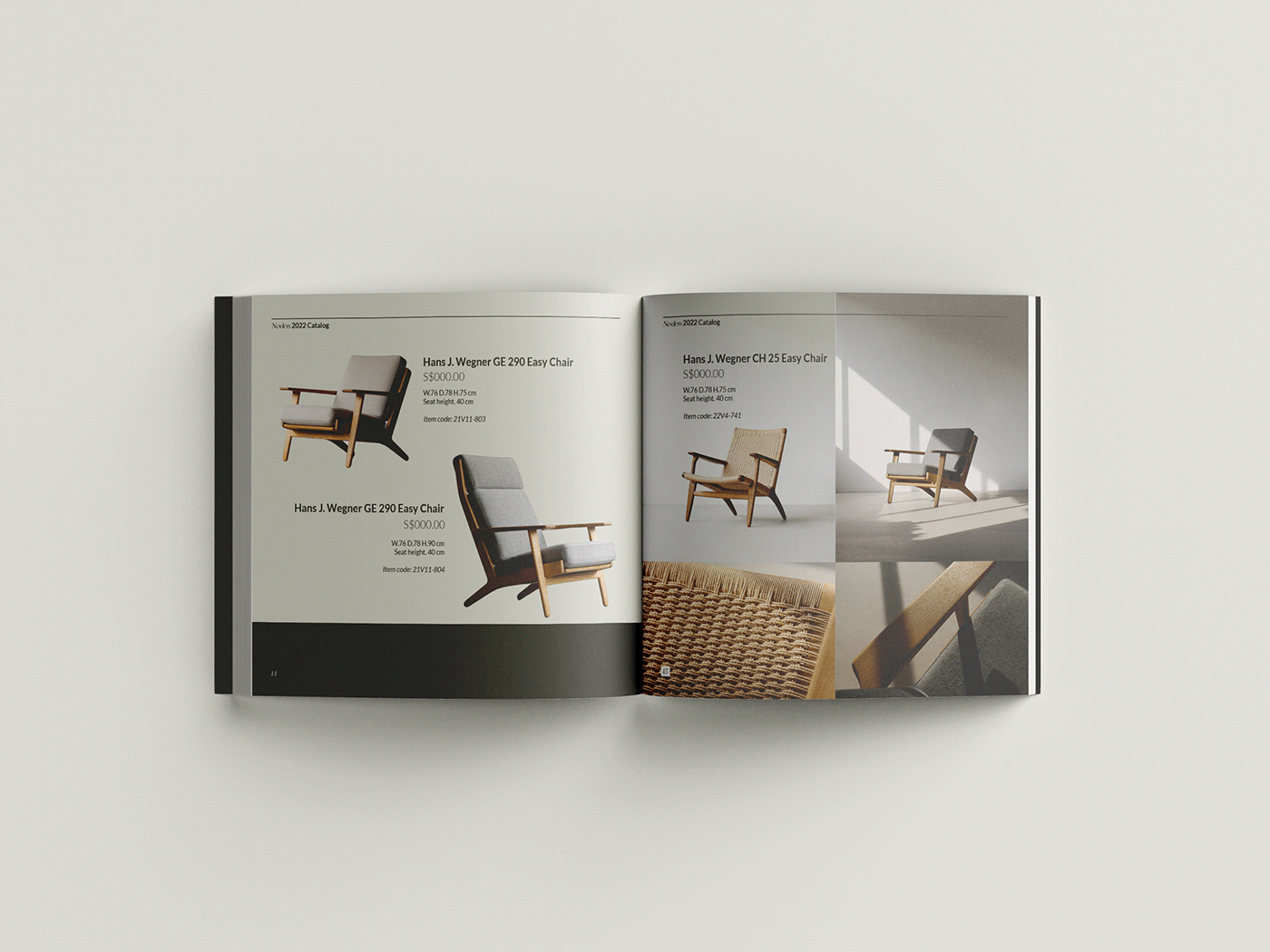 book catalog editorial editorial design  furniture Interior Layout product