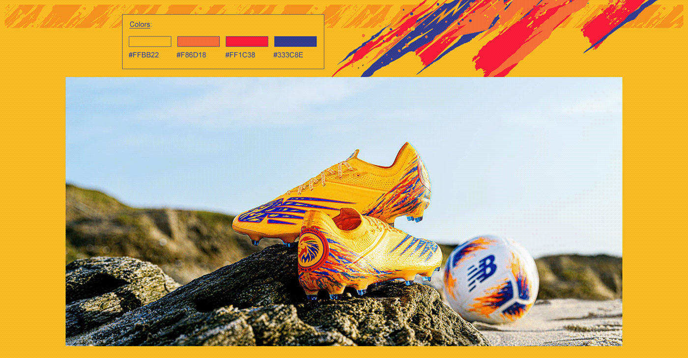 3D africa boots football ILLUSTRATION  New Balance Sadio Manè senegal soccer sports