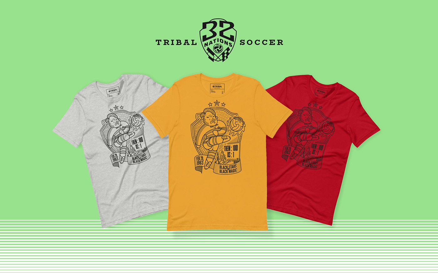 black and white football Ghana graphic tees ILLUSTRATION  line art soccer vintage t-shirt world cup