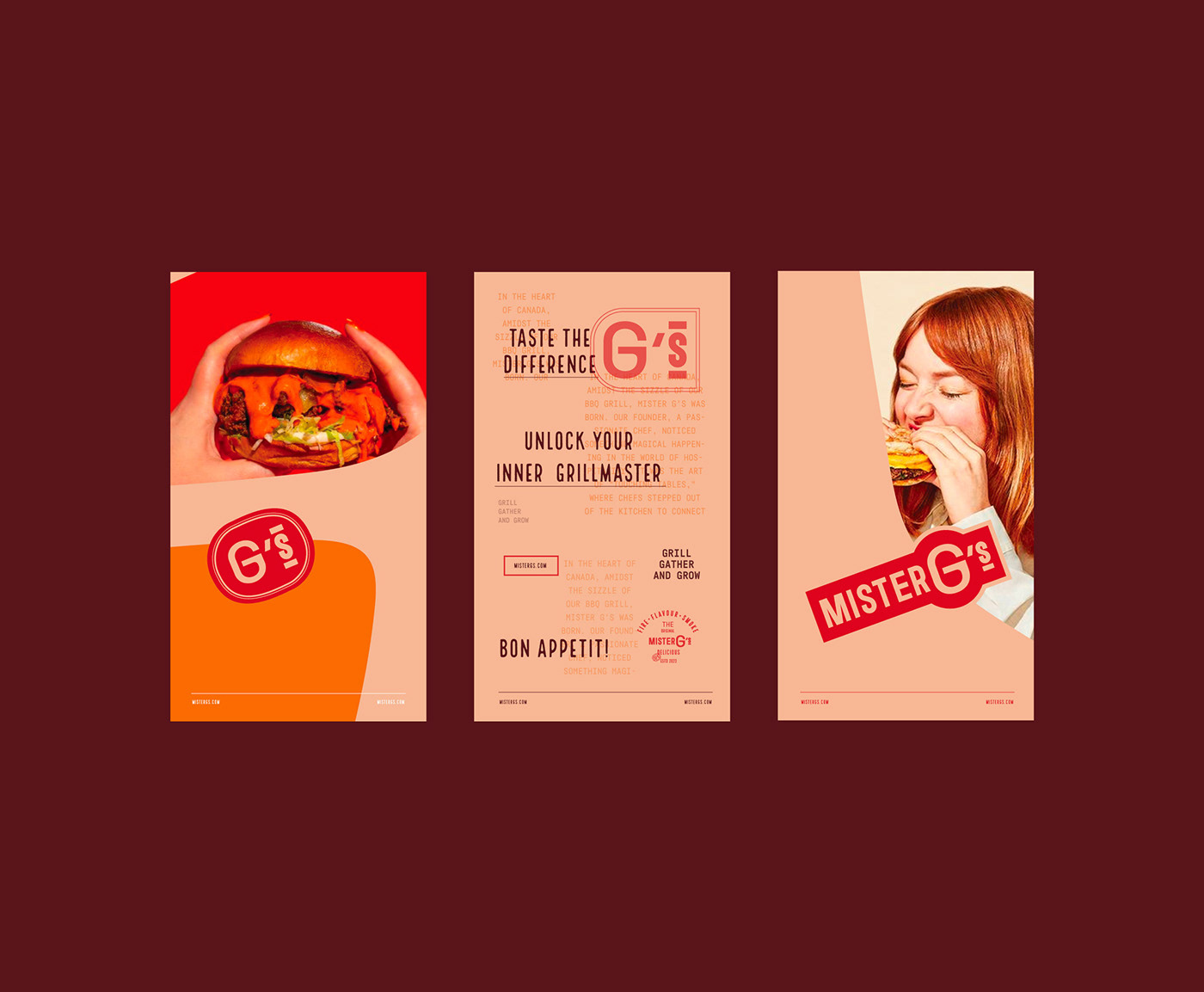 branding  logo 3D Food  restaurant Steakhouse burger chicken Truck fastfood