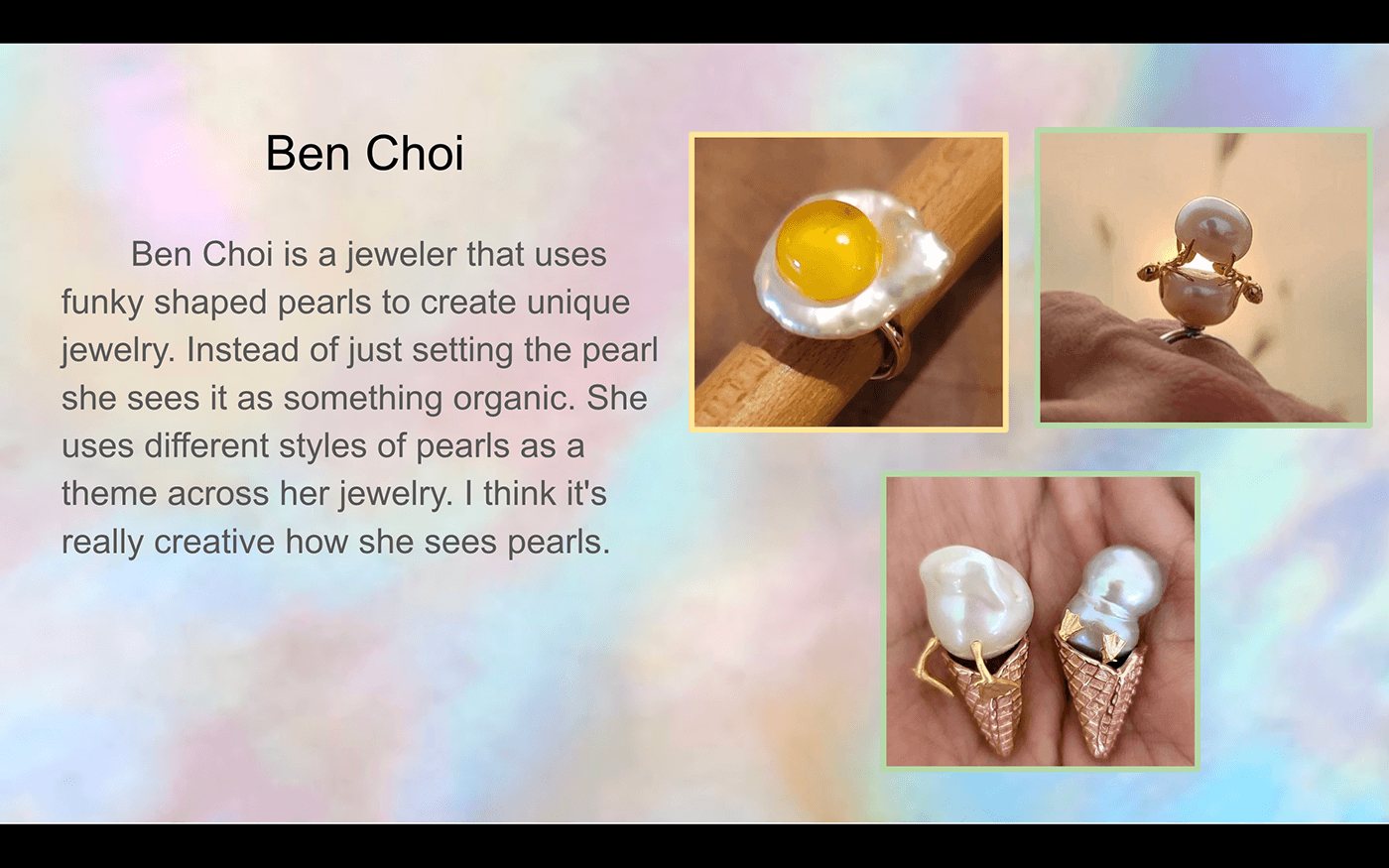 pearls jewelry Fashion  design baroque pearl