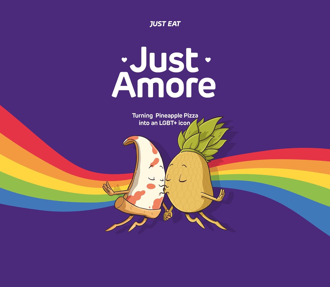 animation  campaign colors illustrations LGBT pride Love pizza&pineapple prejudice