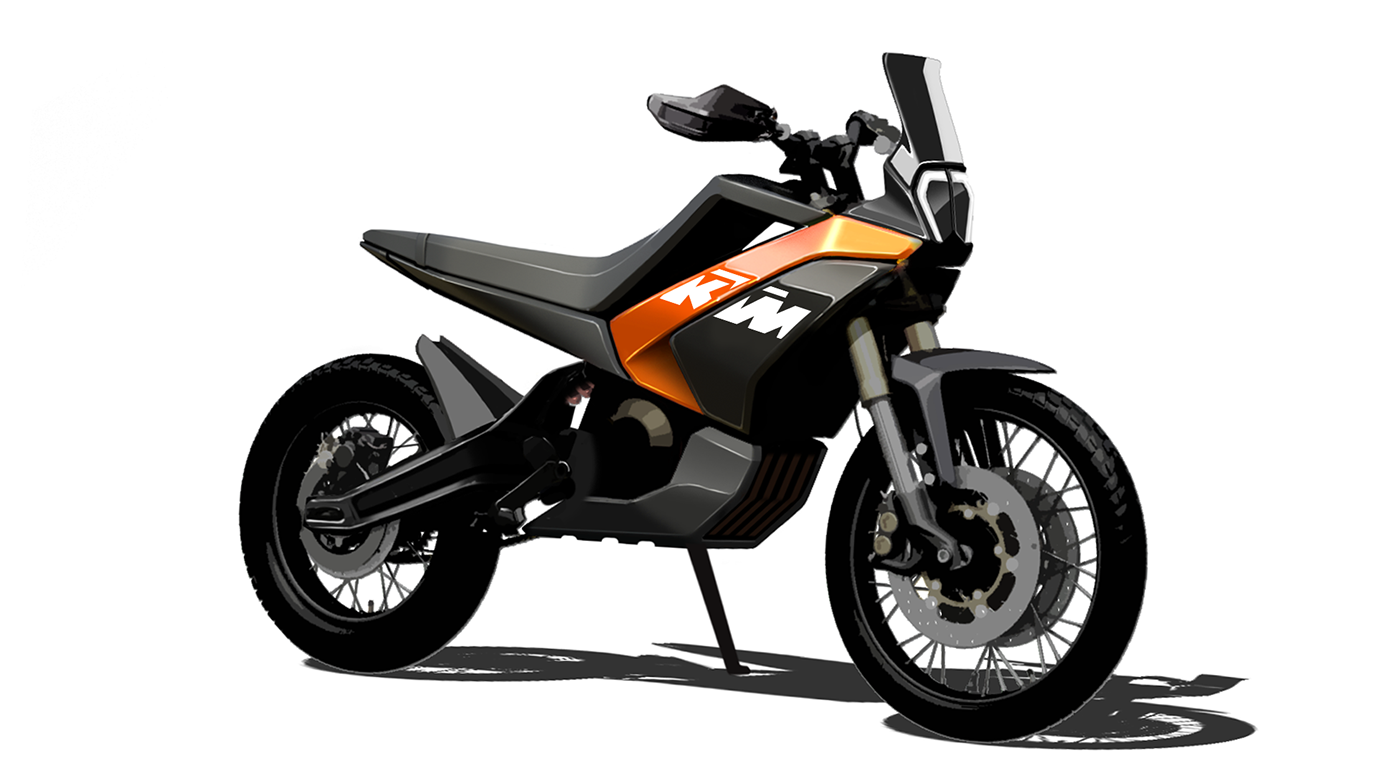 Automotive design KTM Mobility Design motorcycle motorcycle design transportation Transportation Design