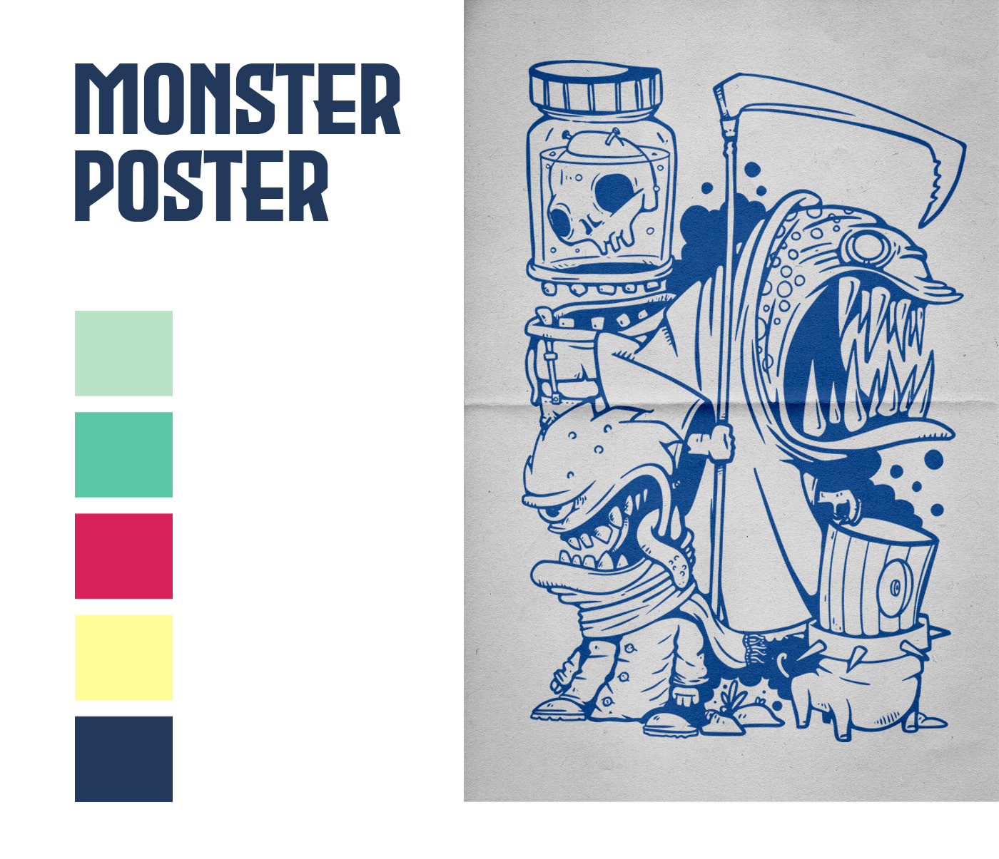 monster poster