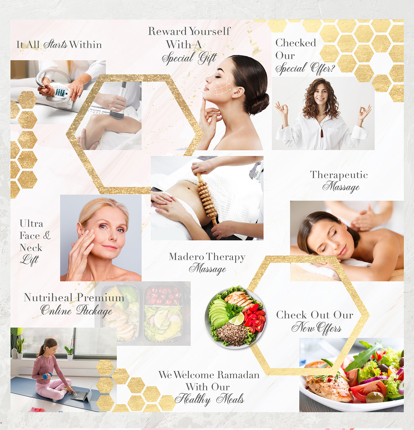 beauty clinic connected posts healthy massage Spa therapy