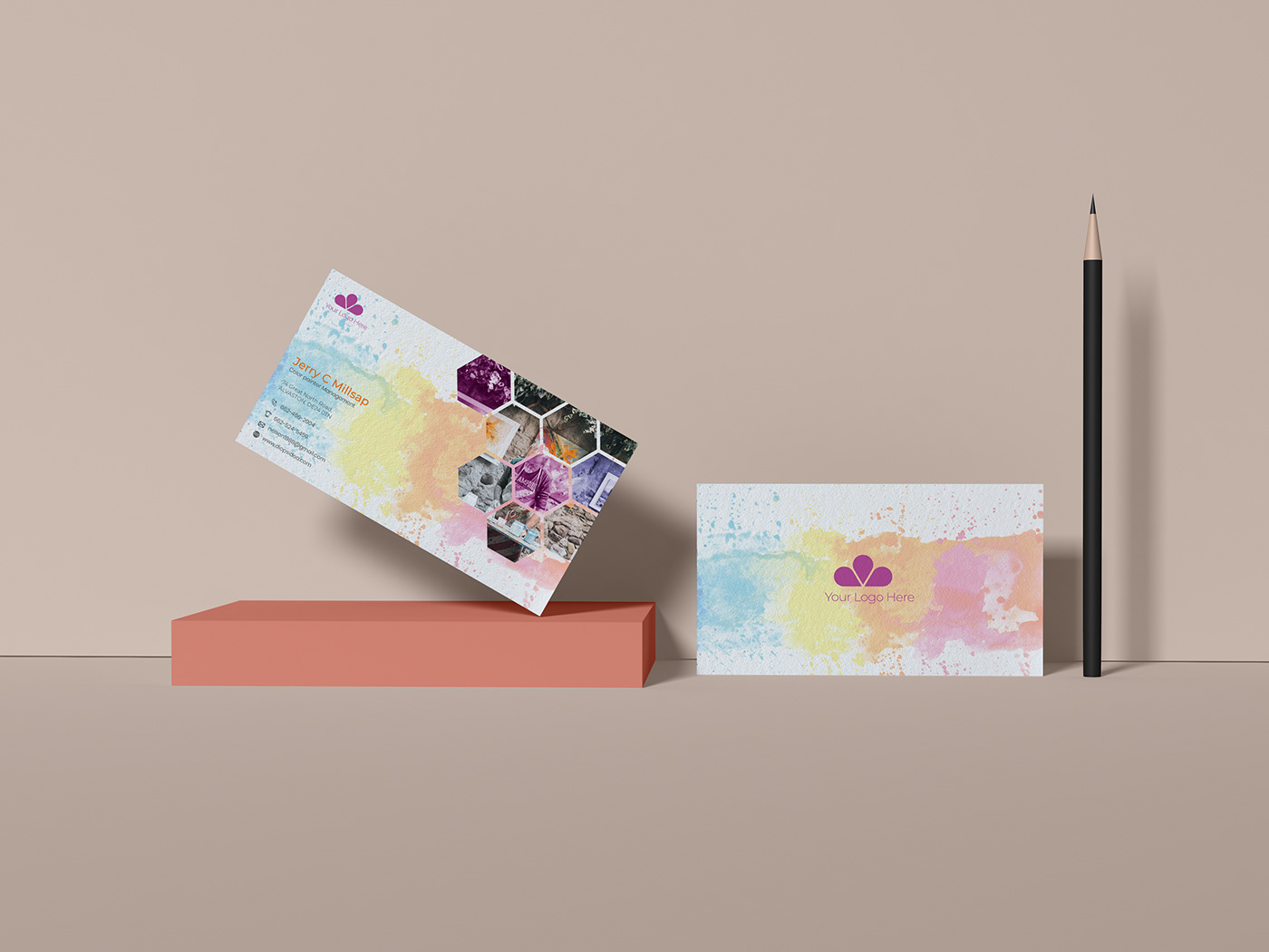 Corporate Business Card creative business card business card id card personal card corporate card advertising card clean business card