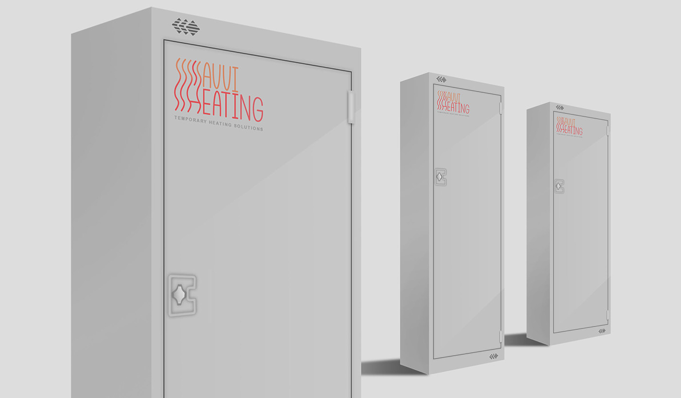 Illustration of heater units