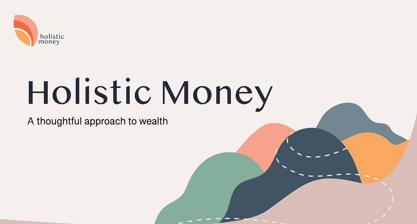 branding  Budgeting coin finance holistic identity leaf logo map money