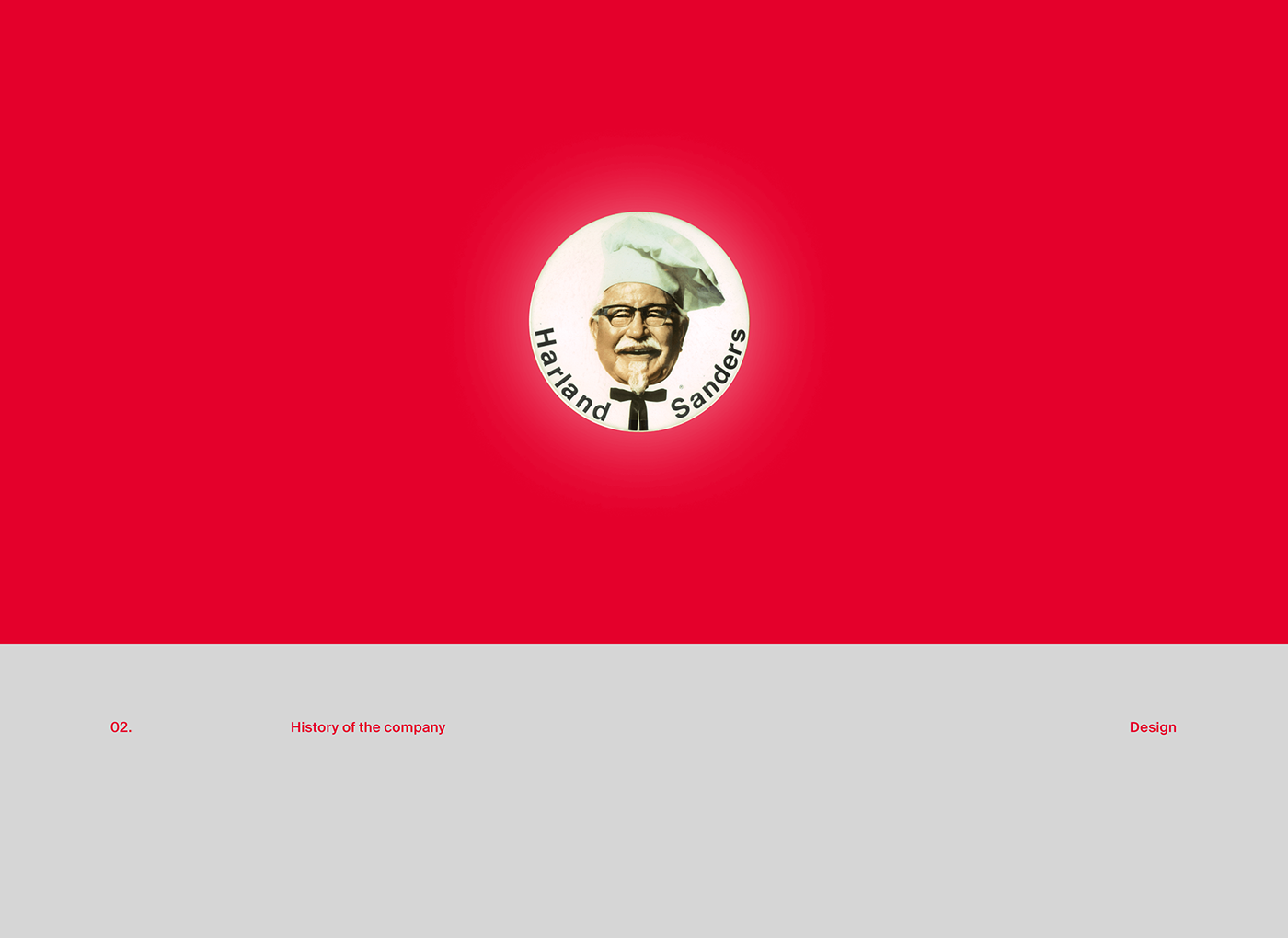 AIC fast Food  Interface KFC mobile service UI ux Web
