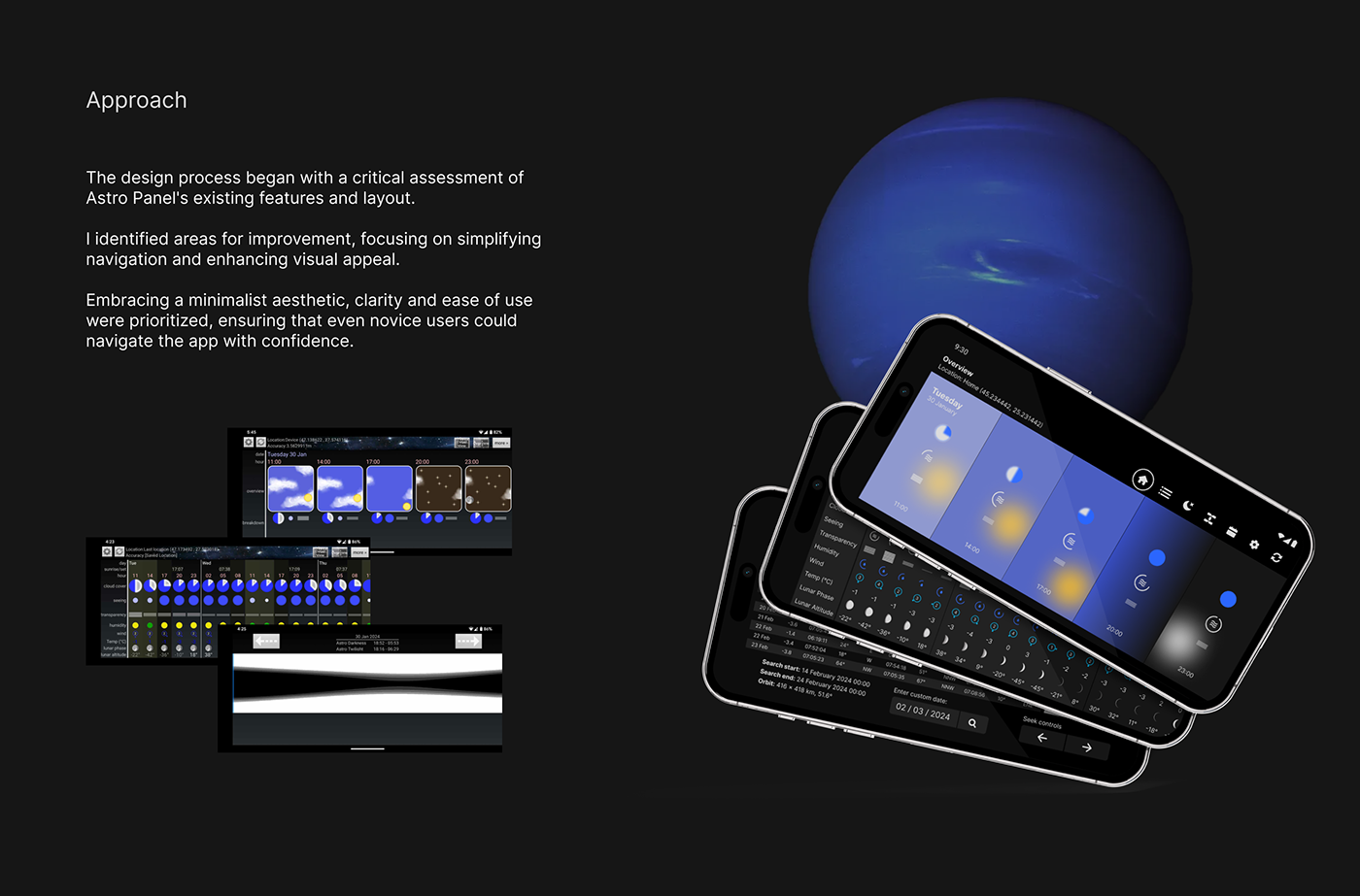 UI/UX ui design user interface Figma Mobile app design astrophotography astronomy Space 