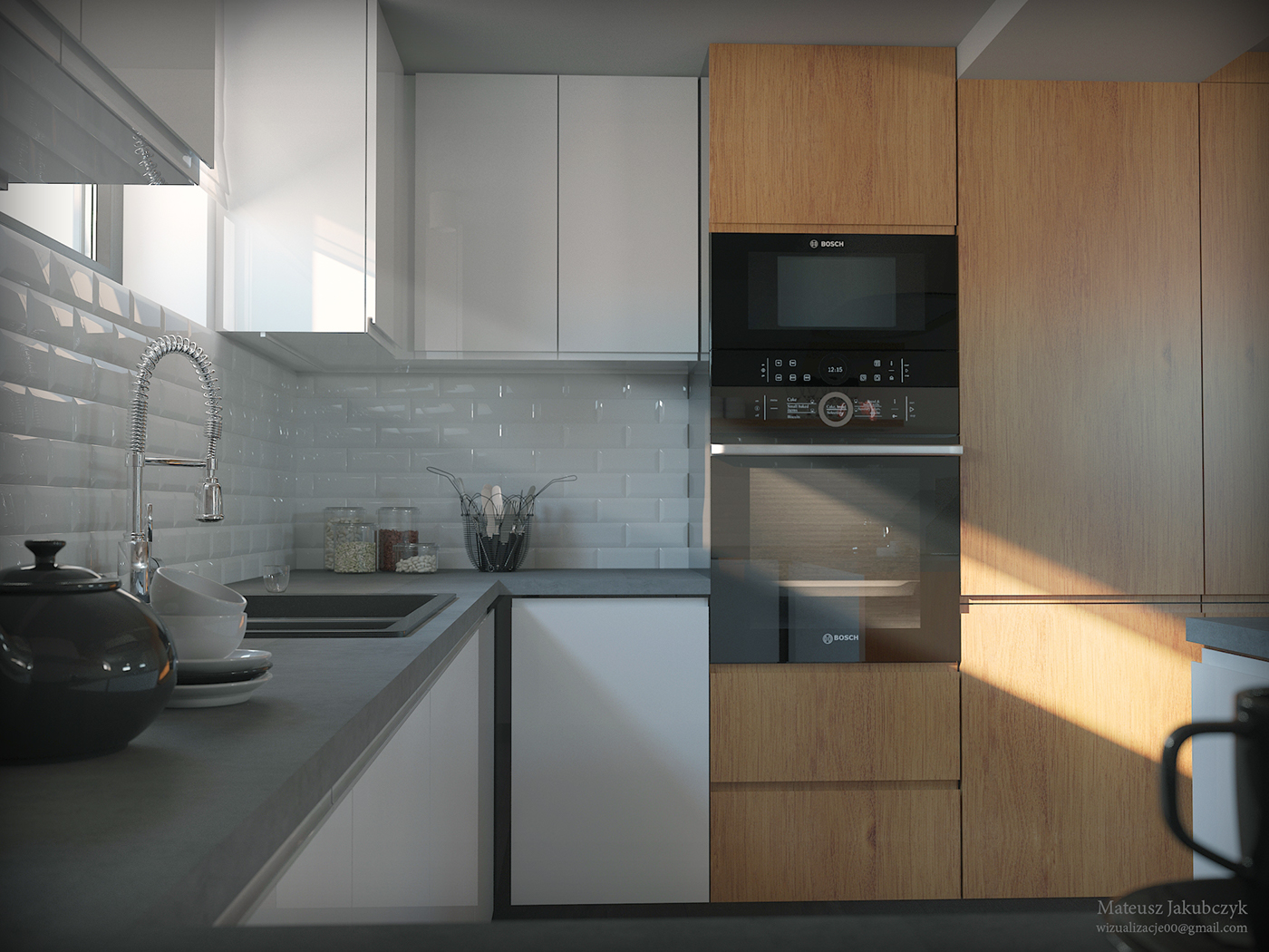 kitchen 3D Project realrender