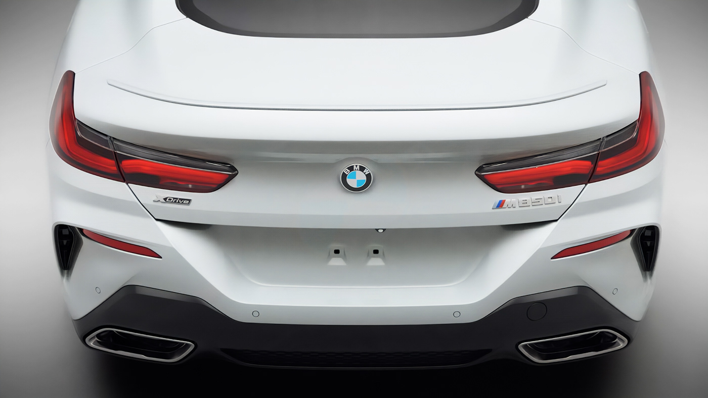 3D 3ds max automotive   BMW bmw850i car CGI Render visualization vray