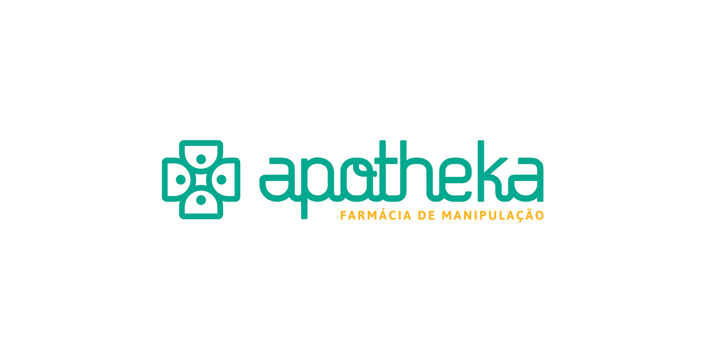 apotheka medicine Rebrand Sorocaba Brazil Classic modern pharmacy compounding