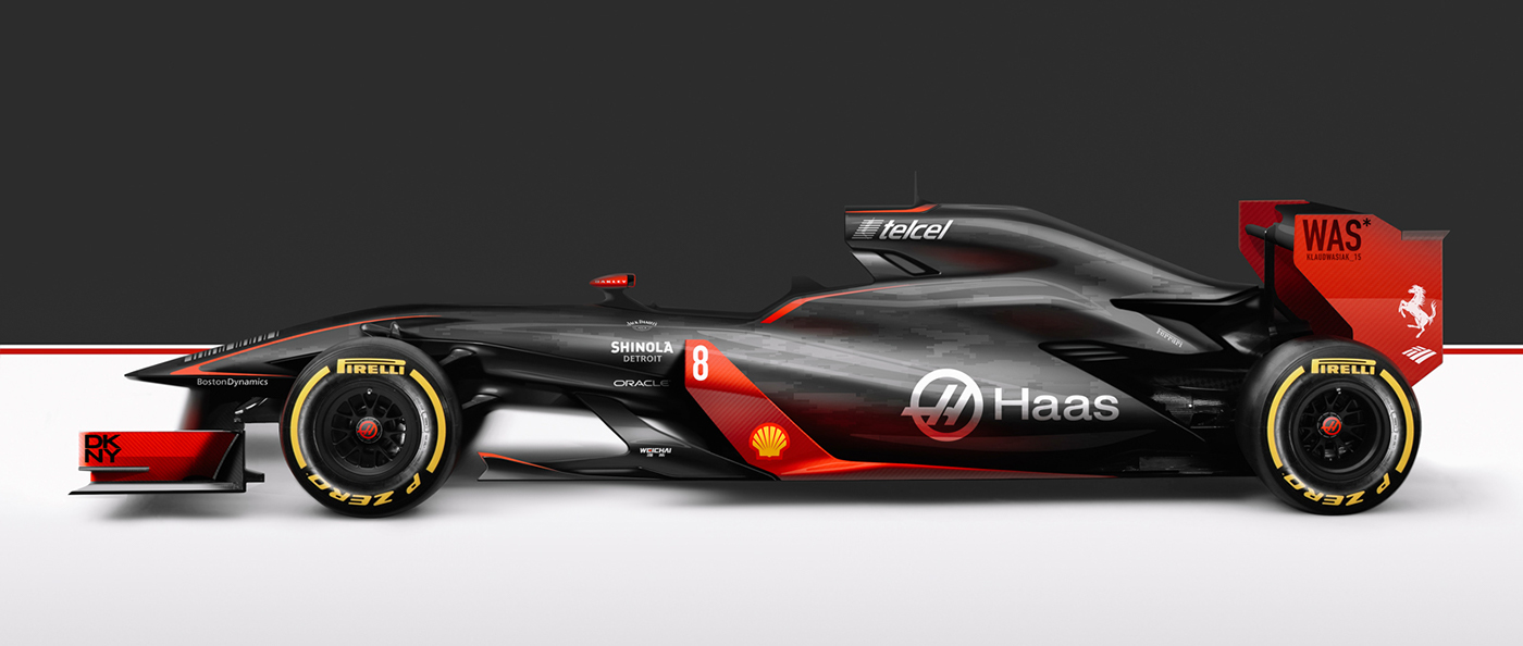 Haas Formula 1 concept FERRARI