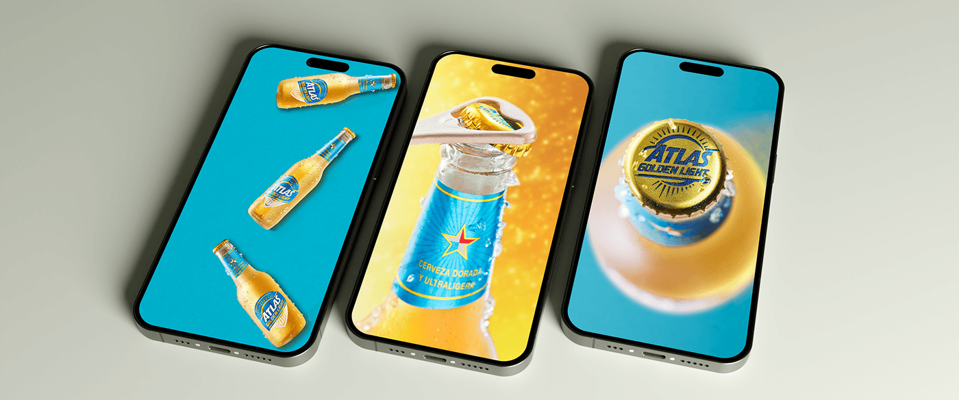 contenido digital digital content Beer Packaging motion graphics  animation  Social media post brand identity Advertising 