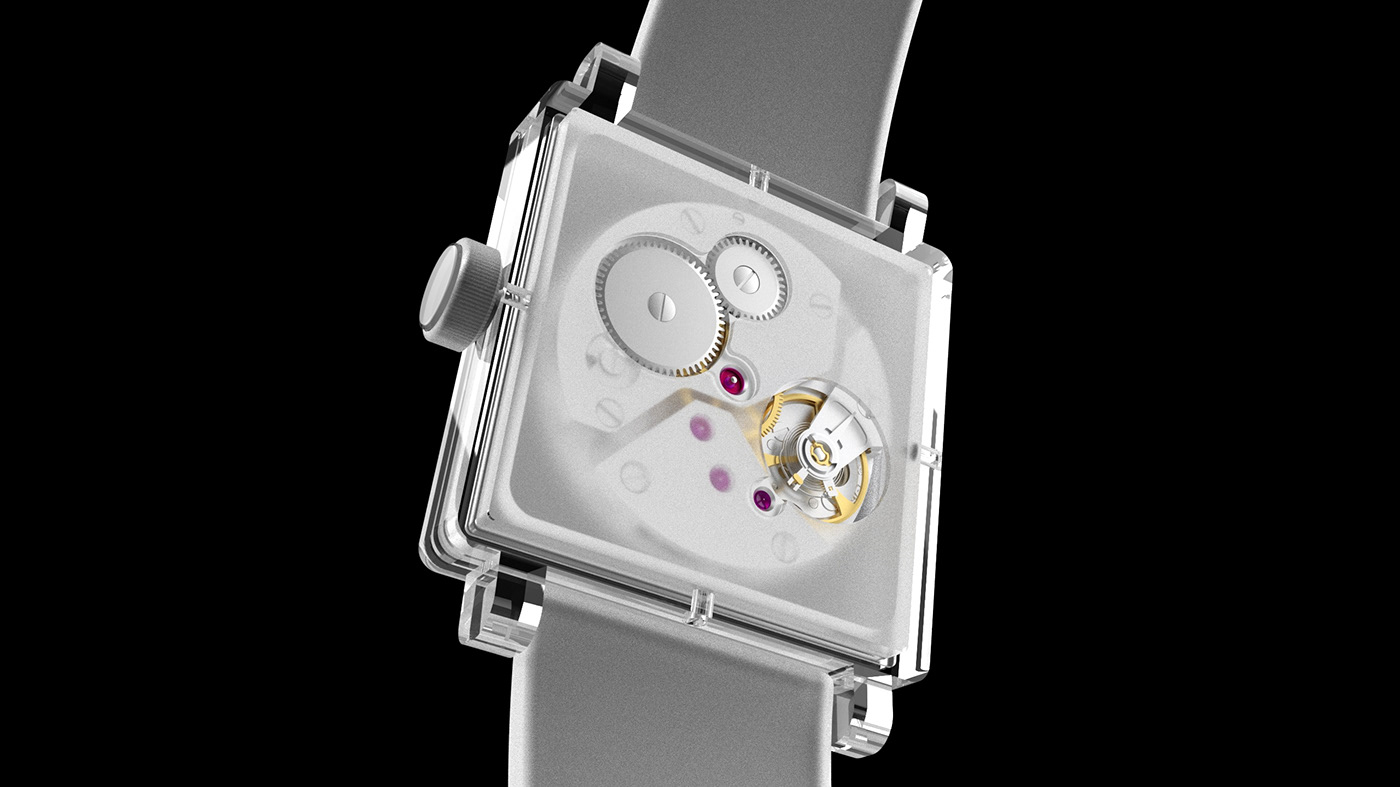clock watch luxury modern 3D Render Watches watch design horology industrial design 