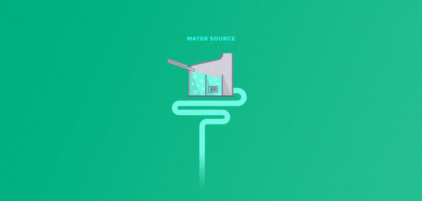 water Data infographic territory mountains factory river science Scientist building hill Landscape SKY scheme house