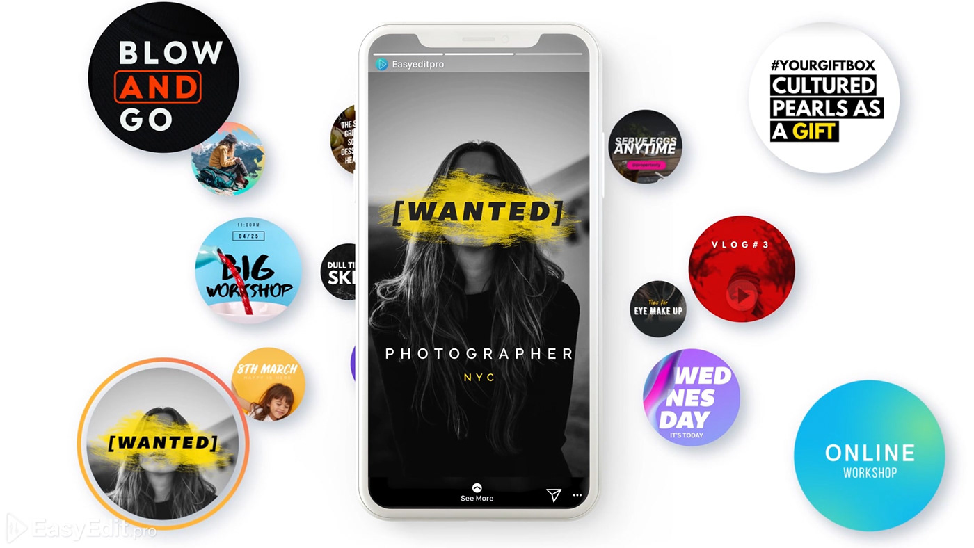 Instagram Stories | After Effects Template on Behance
