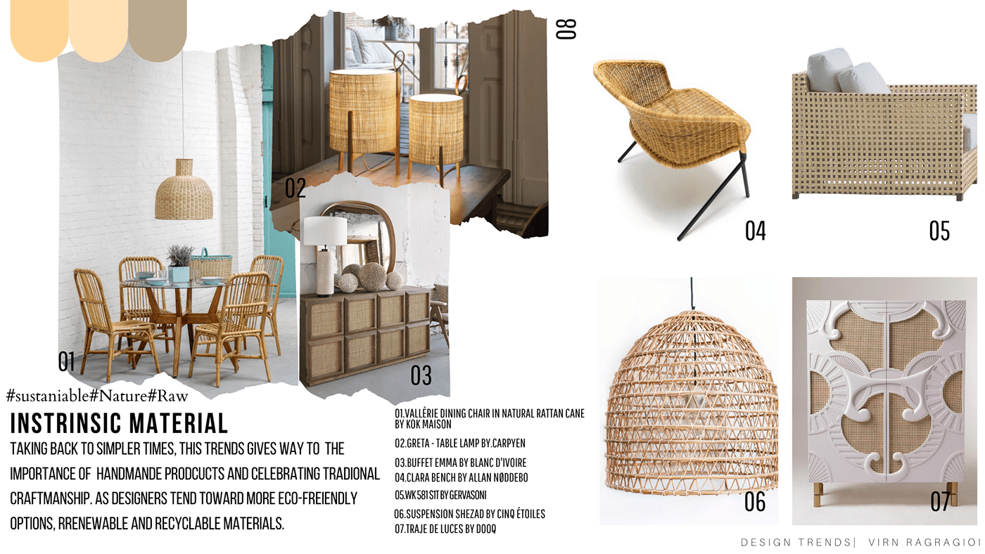 branding  furniture industrial Interior object product research trend decor MAISON ET OBJECT